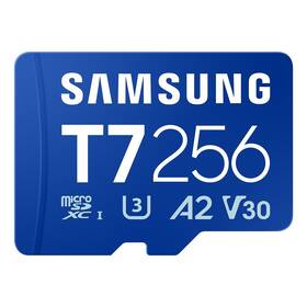  Pamäťová karta Samsung T7 MicroSDXC 256GB UHS-I U3 (170R)