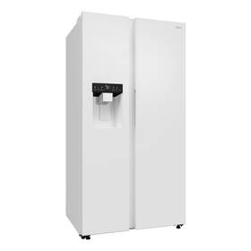 Americká chladnička Haier HSW79F18DIGW biela/sklo

