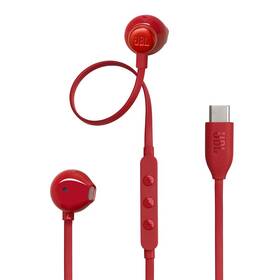 Slúchadlá JBL Tune 305 USB-C červená

