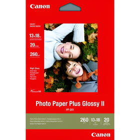 Fotopapier Canon PP201, 13x18 cm, 20 listov biely

