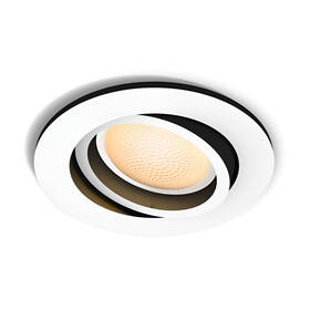 Vstavané svietidlo Philips Milliskin White Ambiance Spot, okrúhle biele


