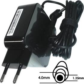 Sieťový adaptér Asus 45W 19V 2P BLK(AC FIX) s EU plug 

