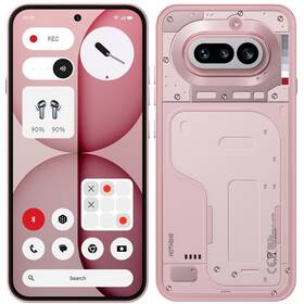 Mobilný telefón Nothing Phone (4a) 5G 12 GB / 256 GB ružový

