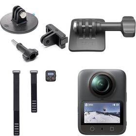 Outdoorová kamera DJI Osmo 360 Adventure Combo Motorcycle Bundle sivá

