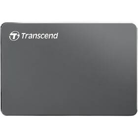 Externý pevný disk Transcend 25C3N 2TB, USB 3.0 (3.1 Gen 1) sivý

