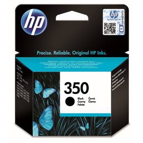 Cartridge HP 350, 200 strán čierna


