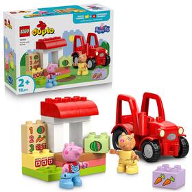 Stavebnica LEGO® DUPLO® Prasiatko Peppa  10468 Traktor a trh 

