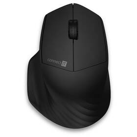Myš Connect IT Triple SmartSwitch, 2.4 GHz, BT čierna

