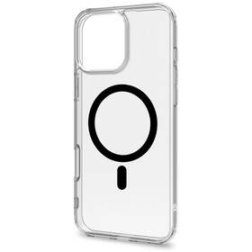 Kryt na mobil Celly Gelskinmag MagSafe na Apple iPhone 16 Pro Max čierny/priehľadný

