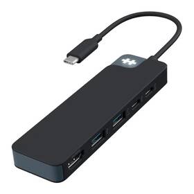 USB Hub HyperDrive Flex 5 Port USB-C čierny

