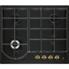 Plynová varná platňa Electrolux EGH6343ROR čierna farba
