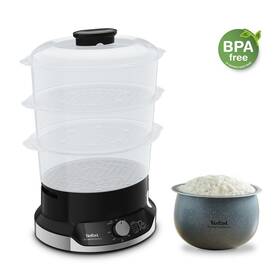 Hrniec parný Tefal VC204810 Ultracompact čierna farba
