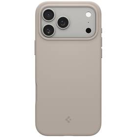 Kryt na mobil Spigen Silicone Fit MagSafe na Apple iPhone 17 Pro béžový

