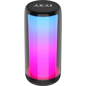 Prenosný reproduktor AKAI CS2 GLOW čierny

