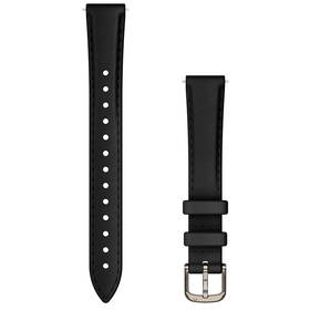 Remienok Garmin Lily 2 (14 mm), kožený, Black/Cream Gold 


