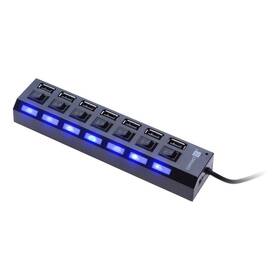 USB Hub Connect IT USB 2.0 / 7x USB 2.0 čierna farba
