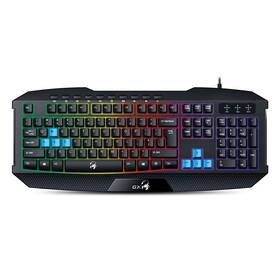 Klávesnica Genius GX GAMING Scorpion K215, CZ/SK layout čierna


