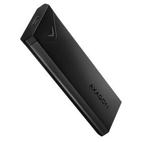 Externý rámček Axagon Black Arrow box, USB-C 10 Gbps - M.2 NVMe SSD čierny

