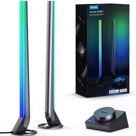 LED svetlo Govee Smart Gaming WiFi LED Panely + Smart Dual ovládač čierne

