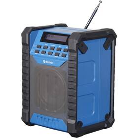 Rádioprijímač s DAB+ Denver WRD-60 čierny/modrý

