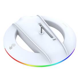 Stojan iPega P5S025S vertikálne s RGB pre PS5 Slim biely

