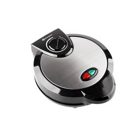 Vafľovač Rohnson R-268 čierna/strieborná

