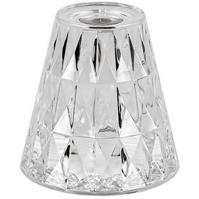 Stolná lampa Rabalux Siggy 76004 priehľadná

