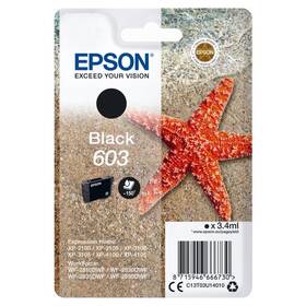 Cartridge Epson 603, 150 strán čierna

