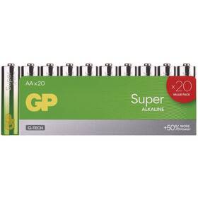 Batéria alkalická GP Super AA (LR6), 20 ks 

