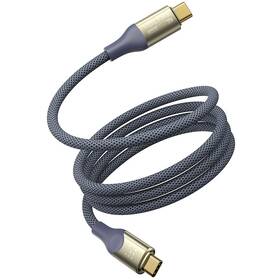 Kábel Voltme Powerlink Utron Series USB-C/USB-C, CTC 5A/240W 2m sivý/modrý

