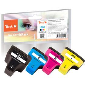 Cartridge Peach HP 363, MultiPack, 1x34, 3x12 ml - CMYK 

