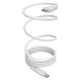 Kábel Puro USB-C/USB-C, magnetický, 60 W, 1 m biely


