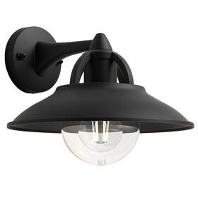 Nástenné svietidlo Philips Cormorant, 1xE27 čierne

