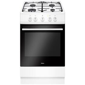 Plynový sporák Amica SPP 101 W biely

