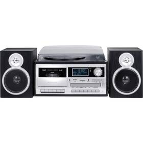 Mikro HiFi systém Trevi TT 1072 DAB čierny/strieborný

