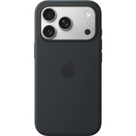 Kryt na mobil Apple iPhone 17 Pro silikónový s MagSafe - čierny 

