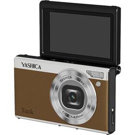 Digitálny fotoaparát Yashica Tank hnedý

