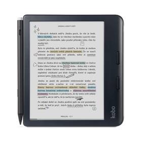 Čítačka kníh Kobo Libra Colour + dotykové pero čierna

