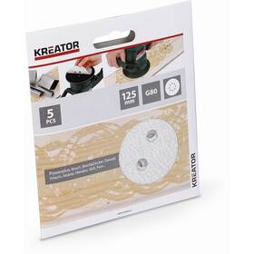 Brúsny papier Kreator KRT230555 (5ks) 

