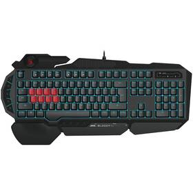 Klávesnica A4Tech Bloody B318, USB, CZ čierna

