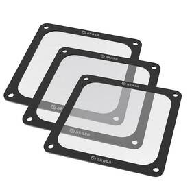 Prachový filter AKASA 120mm Strong Magnetic PC Fan Filter (3-pack) 

