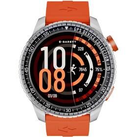 Inteligentné hodinky Garett Compass GPS strieborné


