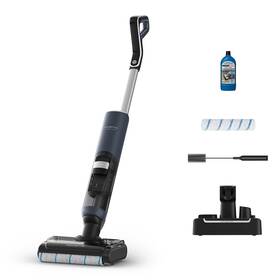 Čistič tvrdých podláh Rowenta GZ5436E0 X-Clean 5 Pro Auto Wet & Dry čierna/modrá

