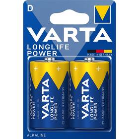 Batéria alkalická Varta D, LR20, blister 2ks 

