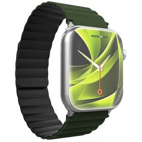 Remienok Mobile Origin Magnetic II na Apple Watch 44/45/46/49mm čierny/zelený

