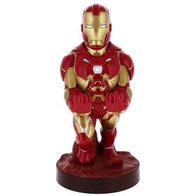 Držiak EXG Cable Guy - Iron Man červený

