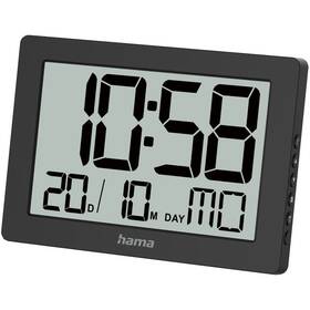 Nástenné hodiny Hama Ko Tao čierne

