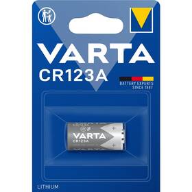 Batéria lítiová Varta CR123A, blister 1ks 

