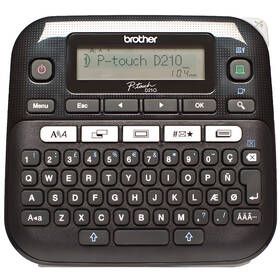 Tlačiareň štítkov Brother PT-D210VP 

