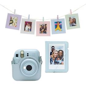 Instantný fotoaparát Fujifilm Instax mini 12 ACC kit modrý

